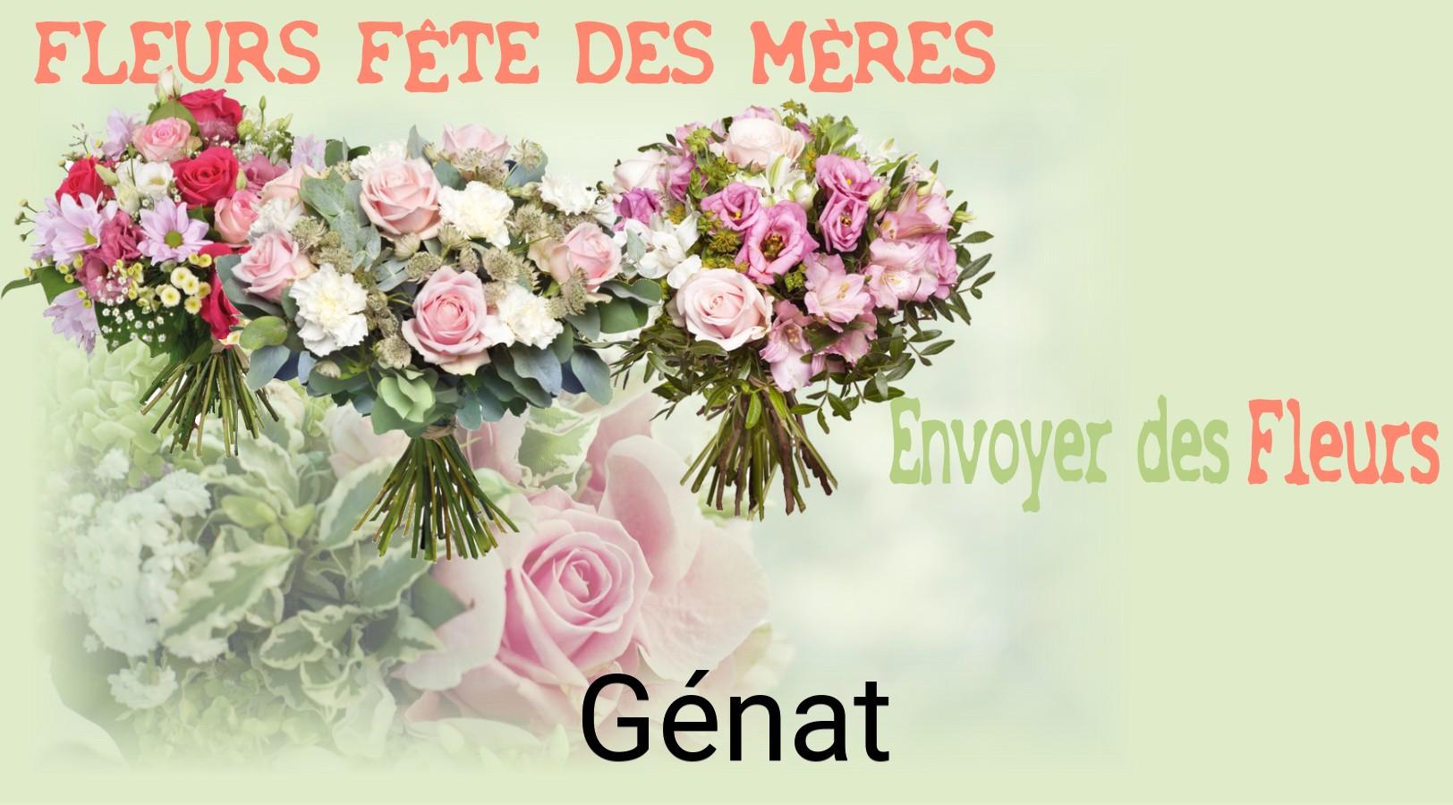 Bouquet de Fête des Mères livré à Génat